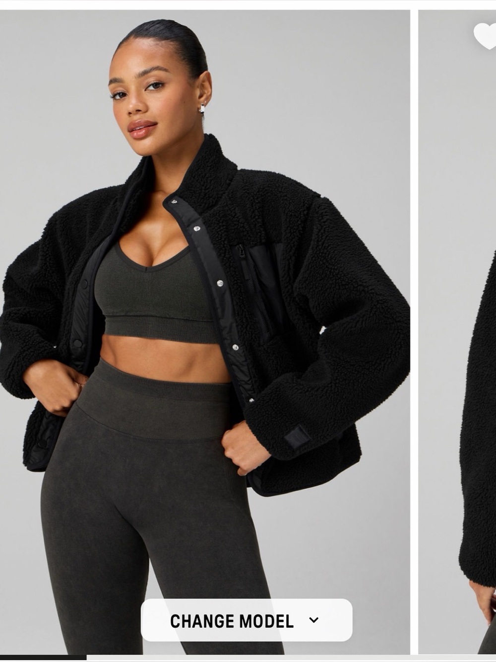 Fabletics Tahoe Teddy Jacket